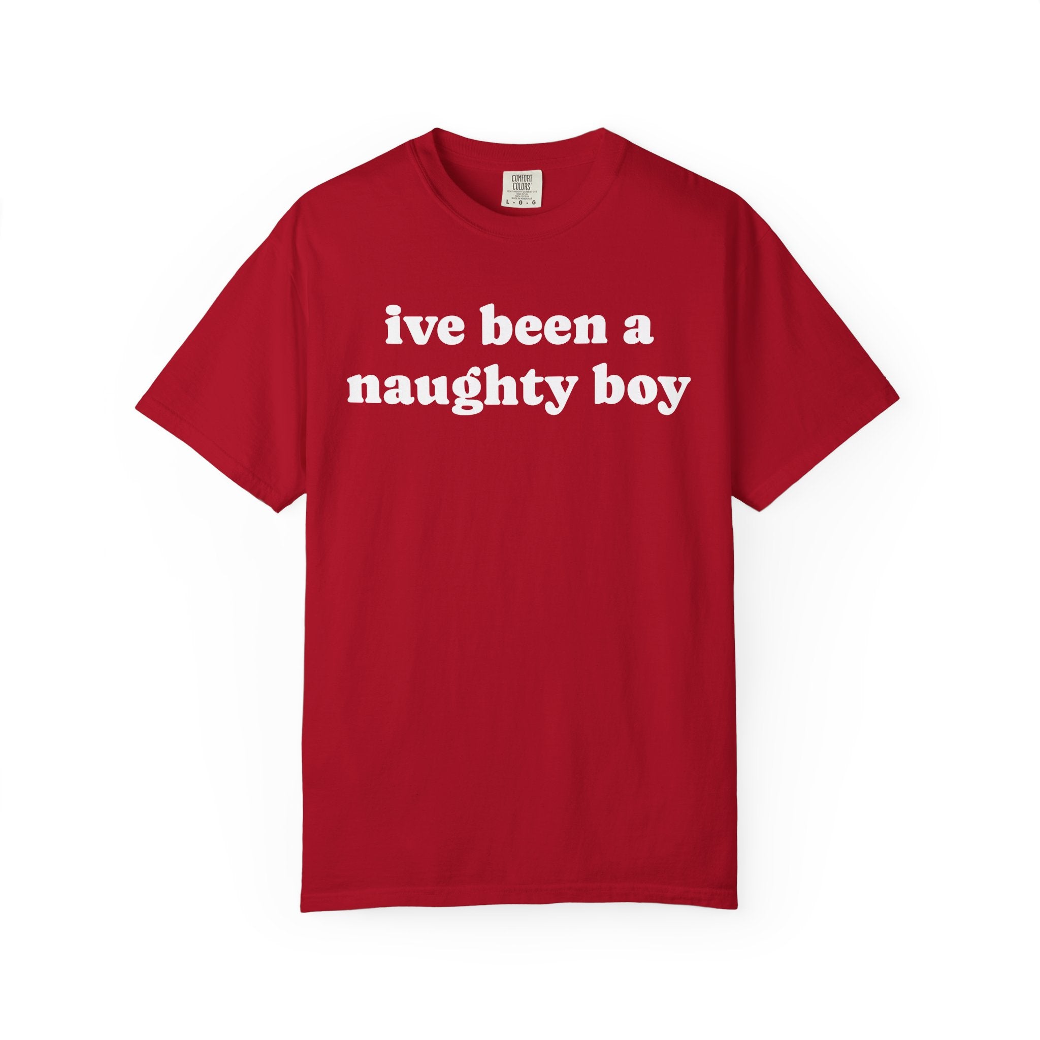 naughty boy tee