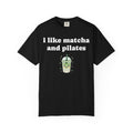 matcha and pilates tee