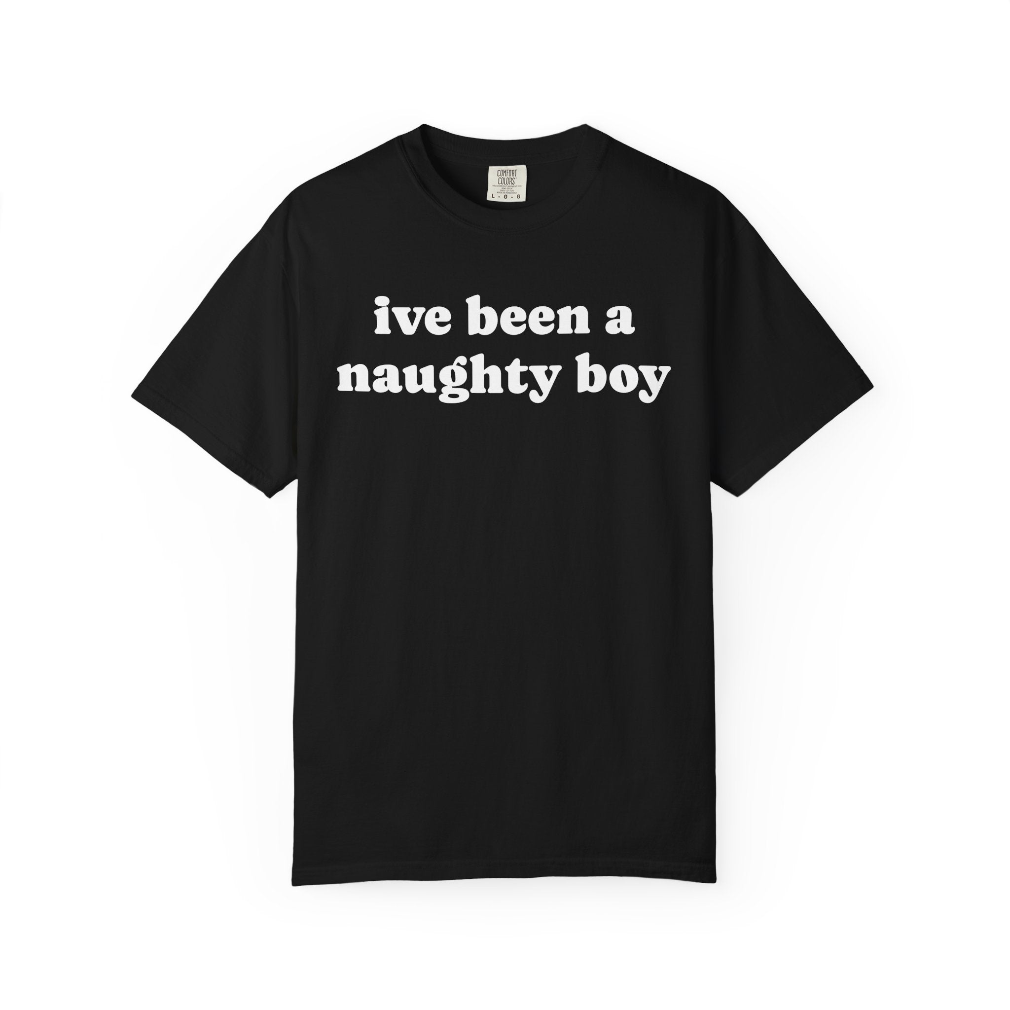 naughty boy tee