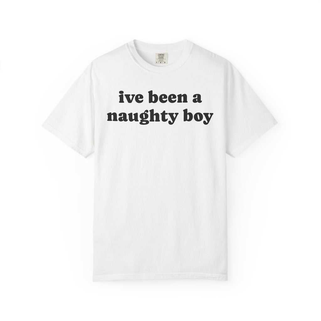 naughty boy tee