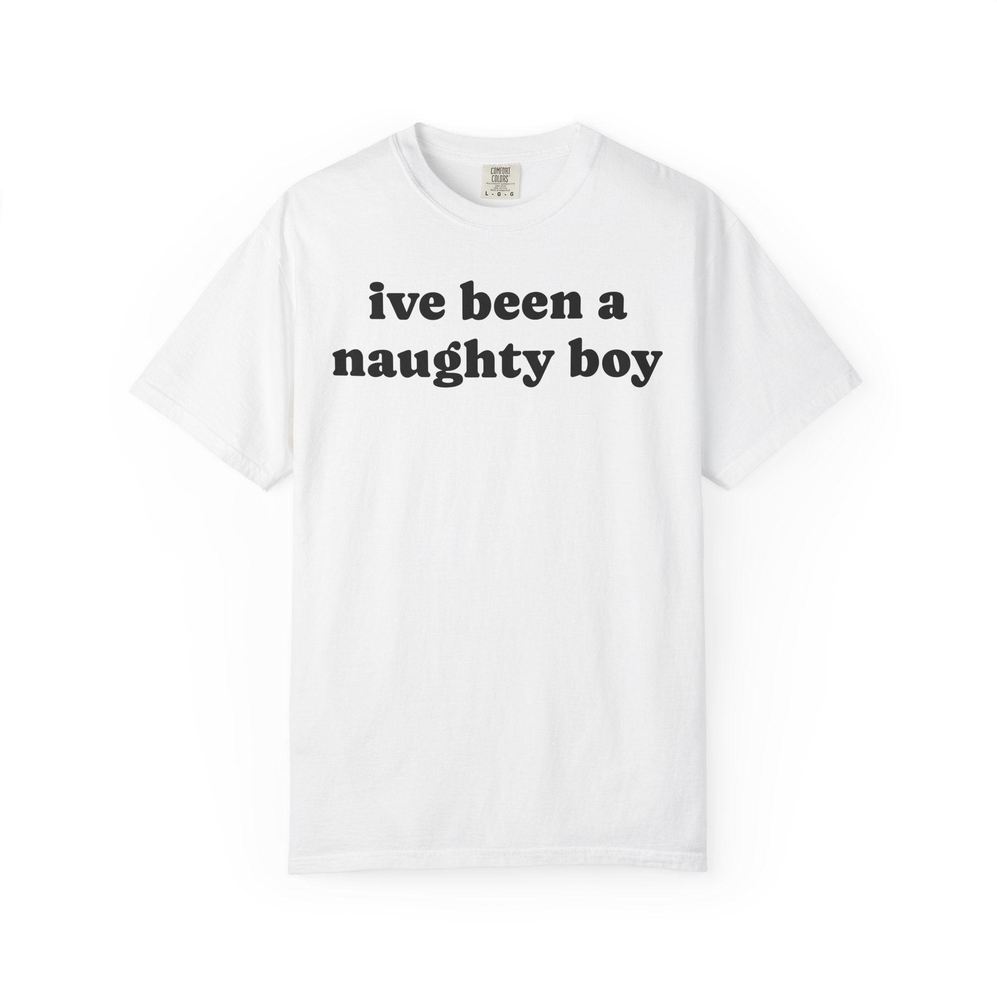 naughty boy tee